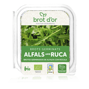 Germinado Bio de Alfalfa con Rúcula (70 g)
